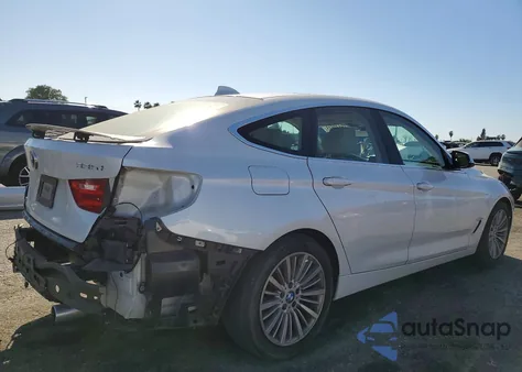 2014 BMW 335 Xigt z USA, uszkodzony, nr VIN WBA3X9C56ED153421